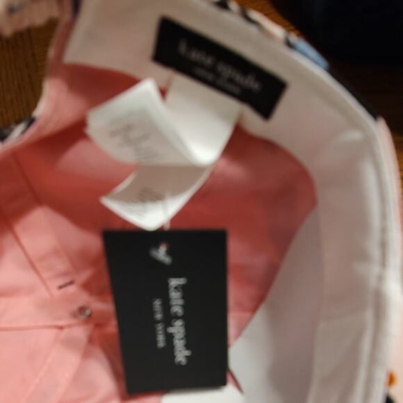 🆕 KATE SPADE Pearl Blush Floral Baseball Cap NWT - Picture 4 of 4